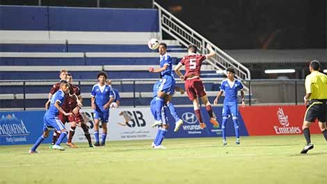 فوز النصر والأهلي على منافسيهما في بطولة حمدان بن محمد للناشئين