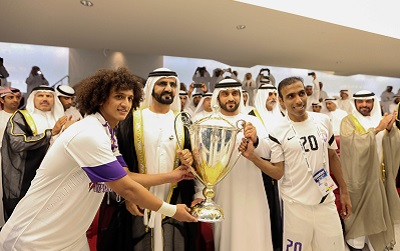 محمد بن راشد يتوج العين بكأس رئيس الدولة ‏