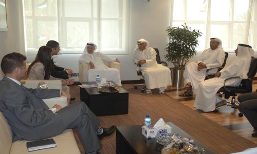 وفد صريبي يزور اتحاد الكرة الإماراتي