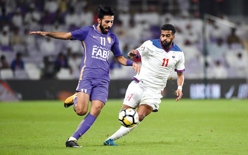 مساء اليوم.. الشارقة يستضيف في أرضه فريق العين ضمن دوري الخليج